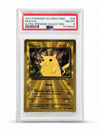 Pikachu Gold (2021 Celebrations UPC #58) — PSA 8