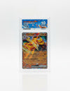 Charizard ex Pokemon 151 Ace 10 graded slab studio photo